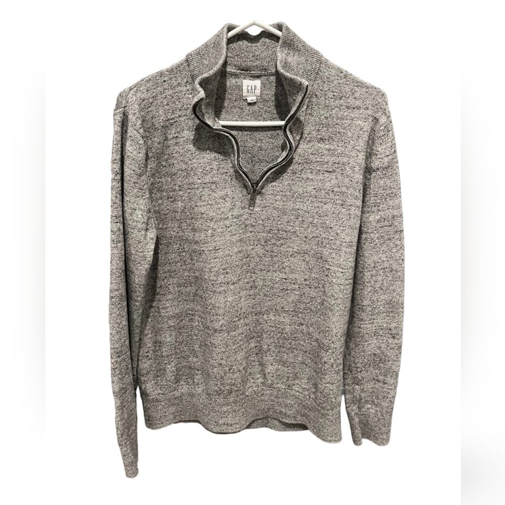 Gap Quarter Zip Sweater Size M